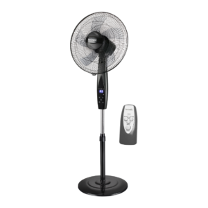 Ventilador de Pie BRIVOLT BVVP50 — Silencioso, 3 Velocidades, Control Remoto, 50W, Ø40cm
